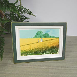 Obraz ścienny Villeroy & Boch Porcelain, Obraz z płytek, Płytka, Ścieżka polna, Łąka - droga, Vintage