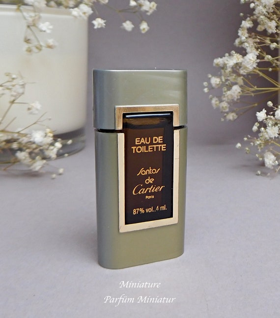 Santos by Cartier - 4ml - Eau De Toilette - Splash - Vintage