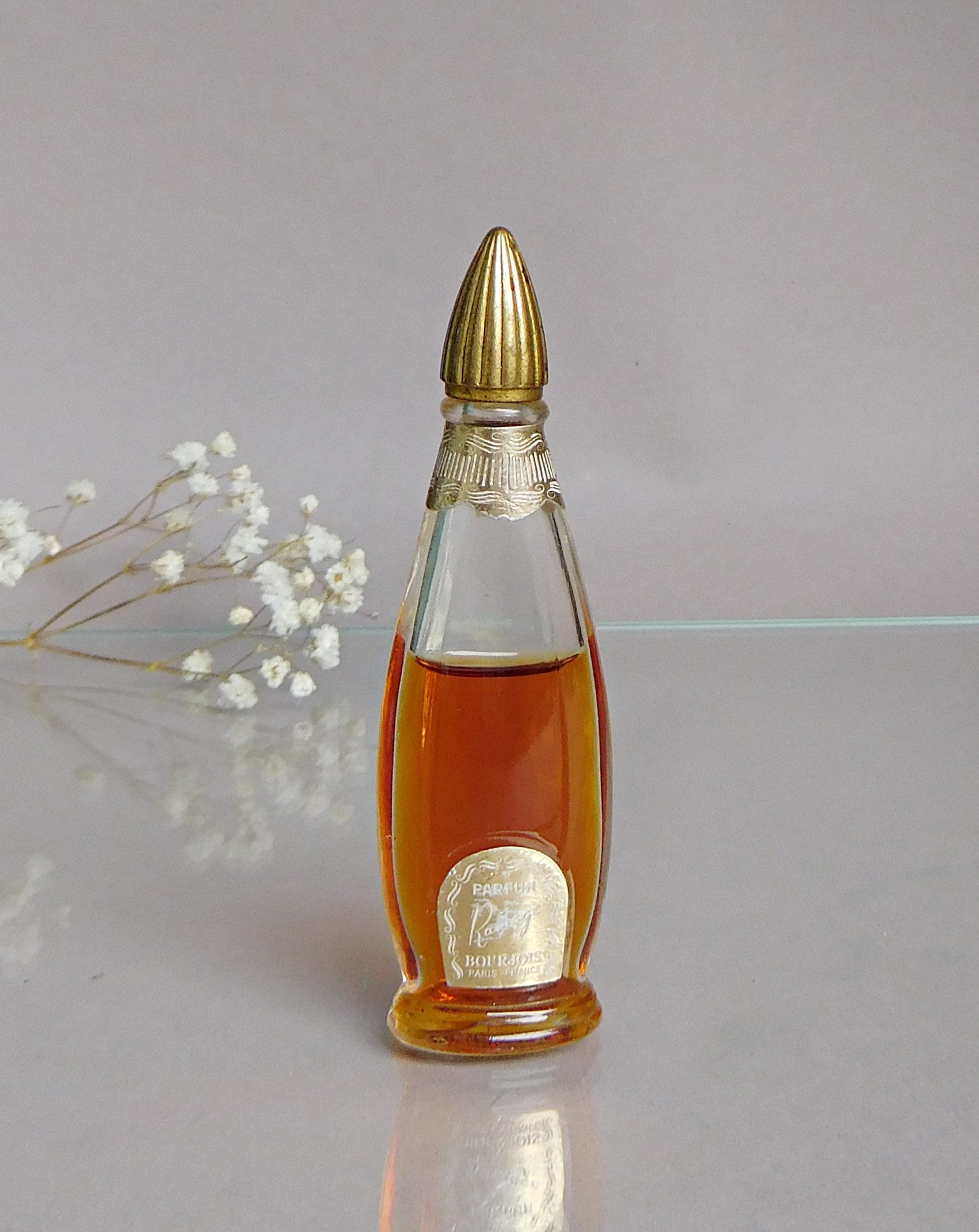 ブルボン フレンチ キーホルダー 香水 RAMAGE BOURJOIS 液体 Ramage by Bourjois - 7ml - Parfum - Splash - Vintage Fragrance