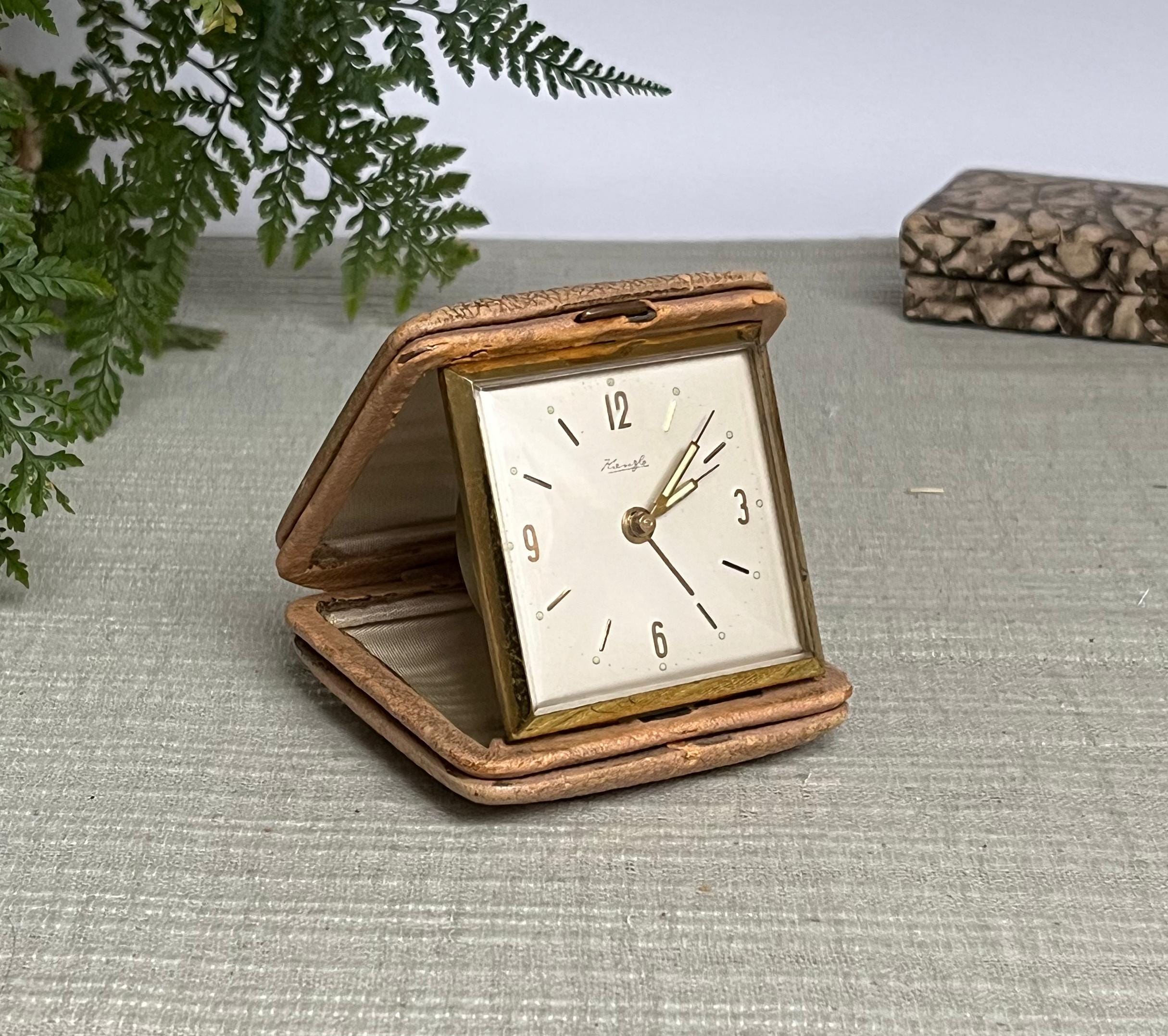 Horloges de table/bureau - Pendulette de voyage - Néoclassique - Laiton
