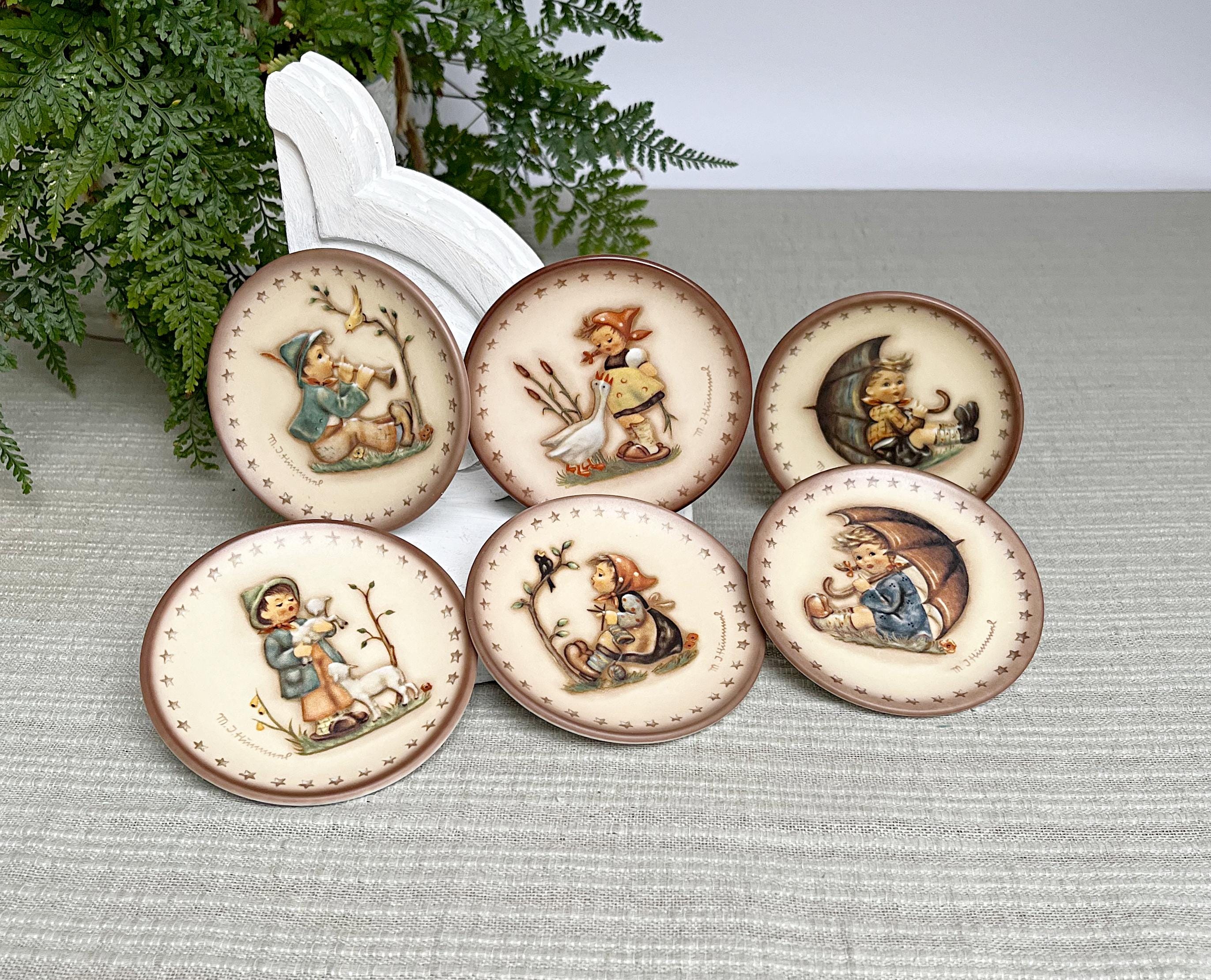 Set De 12 Pots à épices Fleurie Blanc-Noir Avec Support en Bois - S