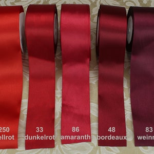 Satin ribbon 50 mm 40 mm 25 mm 20 mm ribbon satin border decoration jewelry ribbon