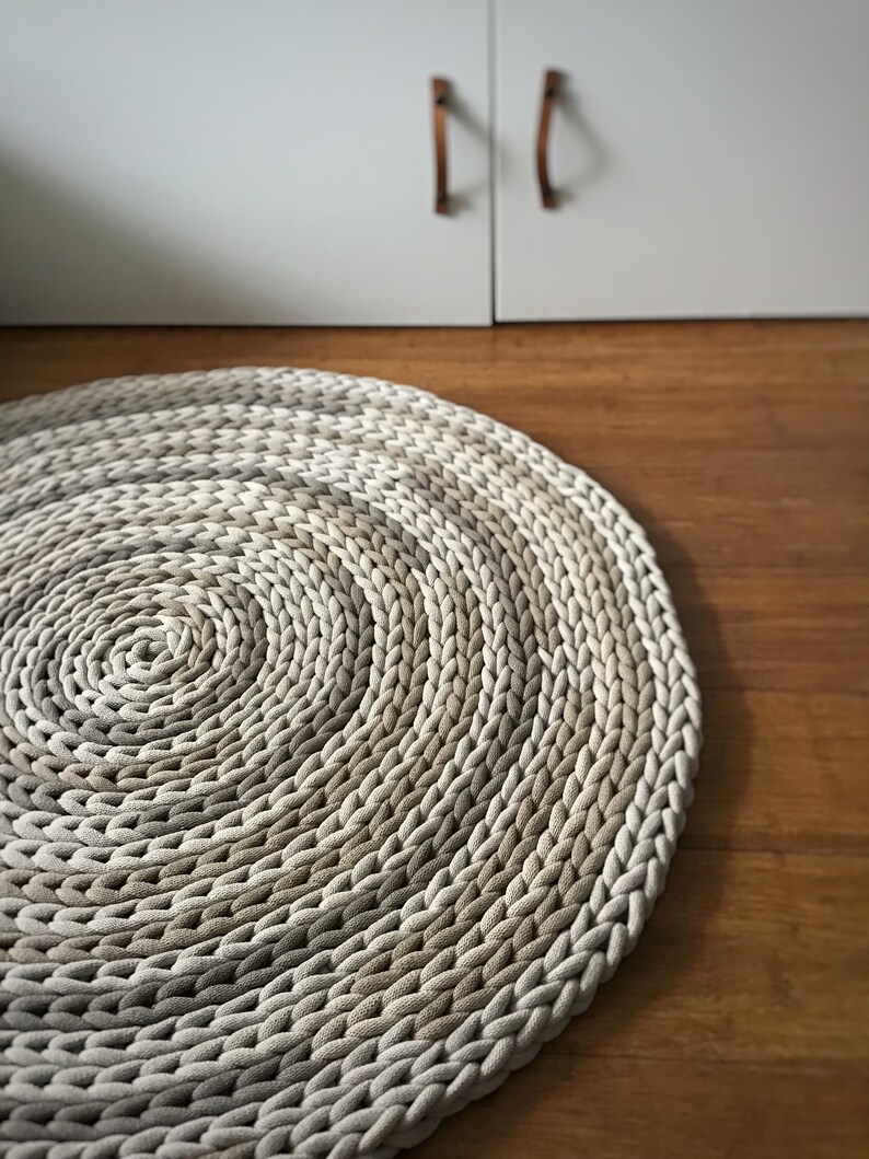 Delicate Cozy Rug to Throw on the Floor, an Elegant Neutral Accent in ...