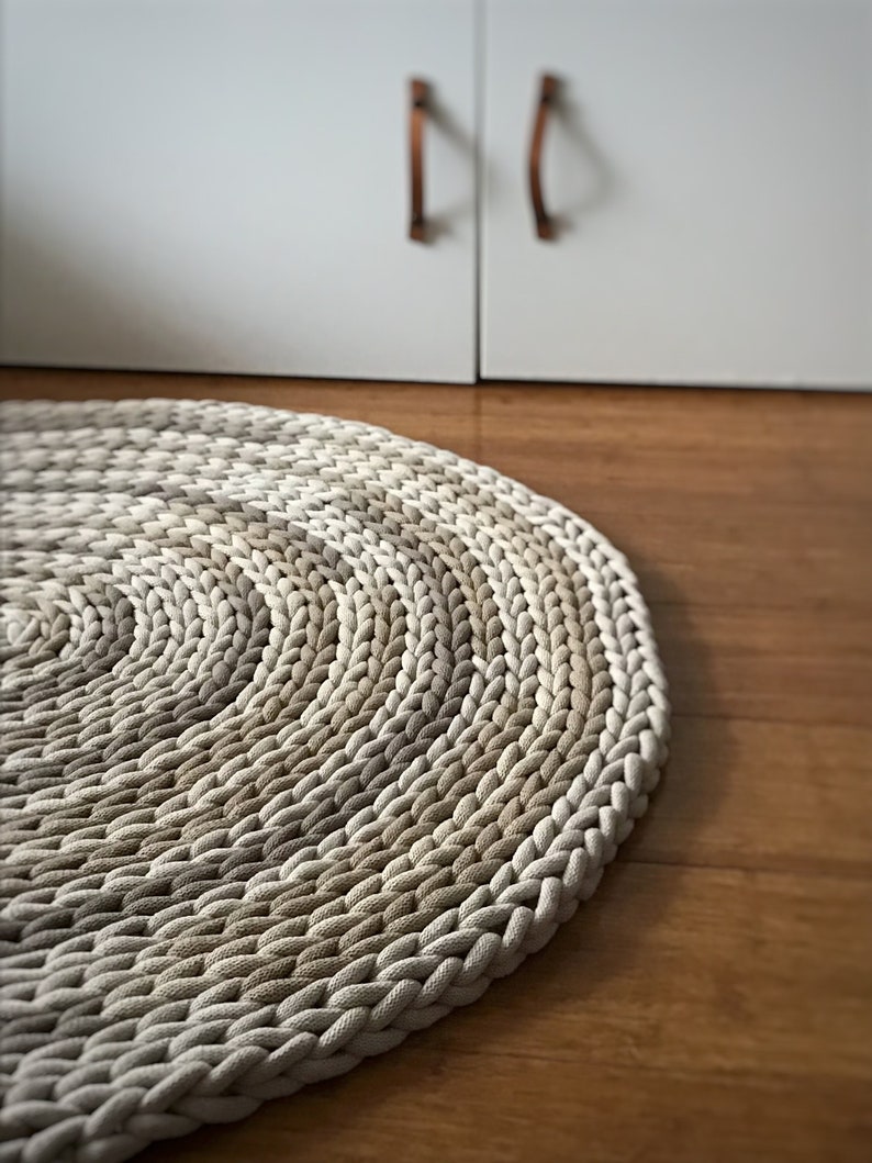 Delicate Cozy Rug to Throw on the Floor, an Elegant Neutral Accent in ...