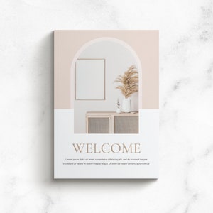 Airbnb Welcome Book Guestbook House Manual Minimal image 3