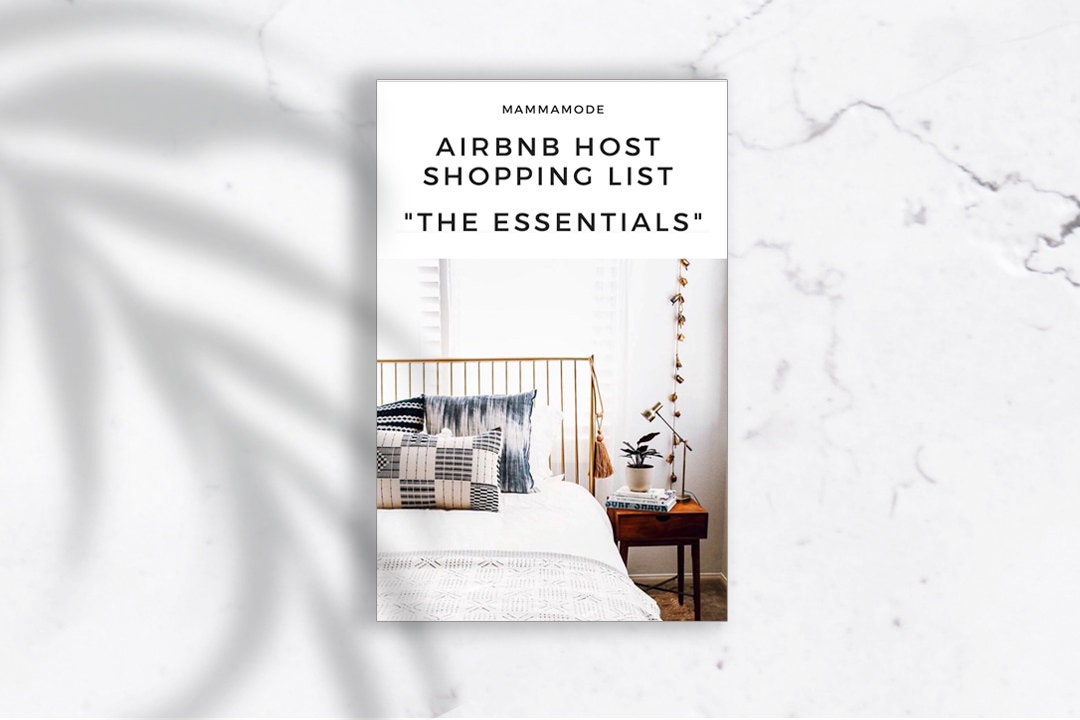Airbnb Shopping List Airbnb Decor Airbnb Supplies Airbnb Set up