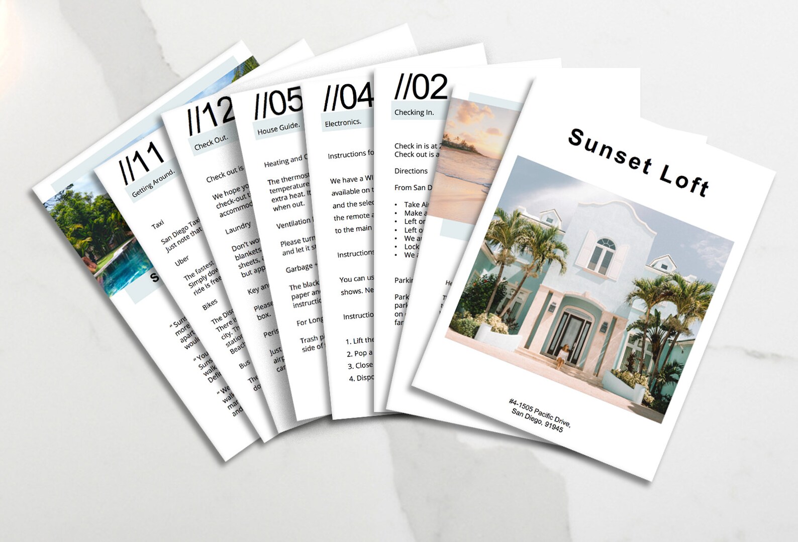 Airbnb Host Bundle Guestbook Wifi Sign Ultimate Airbnb | Etsy