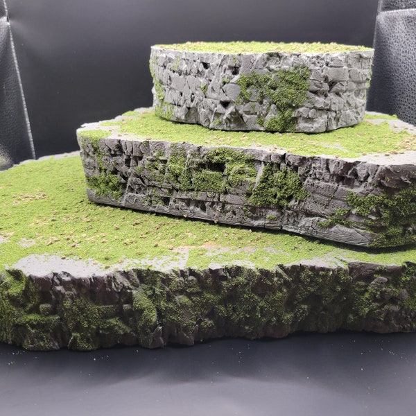 Rocky mountain, hill and plateau pieces perfect for dnd, wargaming and all tabletop RPGs
