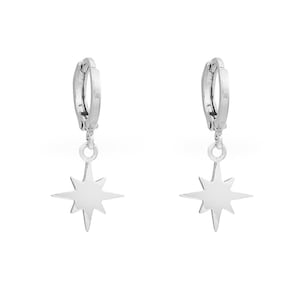 Earrings Universe Star | Silver or Gold | made of stainless steel