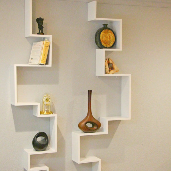 Geometric Shelving Units Etsy