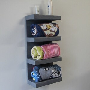 Hotel style bathroom towel rack hotsell