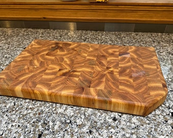 Master Chef&#39;s Choice: Large End Grain Butcher Block Cutting Board - Handcrafted in the USA