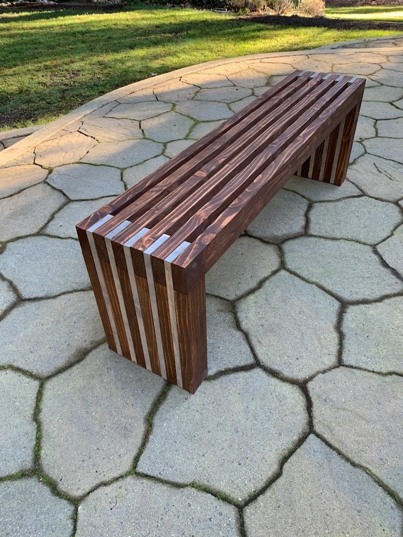 Bench Indoor or Outdoor Furniture Patio Furniture Patio Etsy