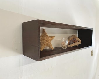 tant flotant hexagonal montados en la pared, tante colgante de madera para la organización del hogar, juego de 3, - China tante de pared, tant de pared