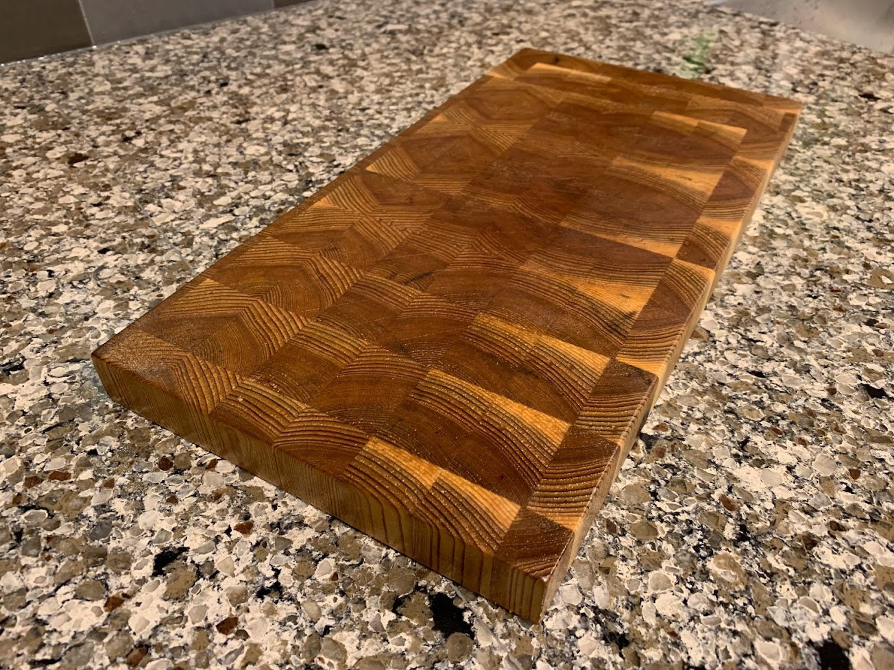 Local Wood End Grain Cutting Board - Handcrafted in the USA