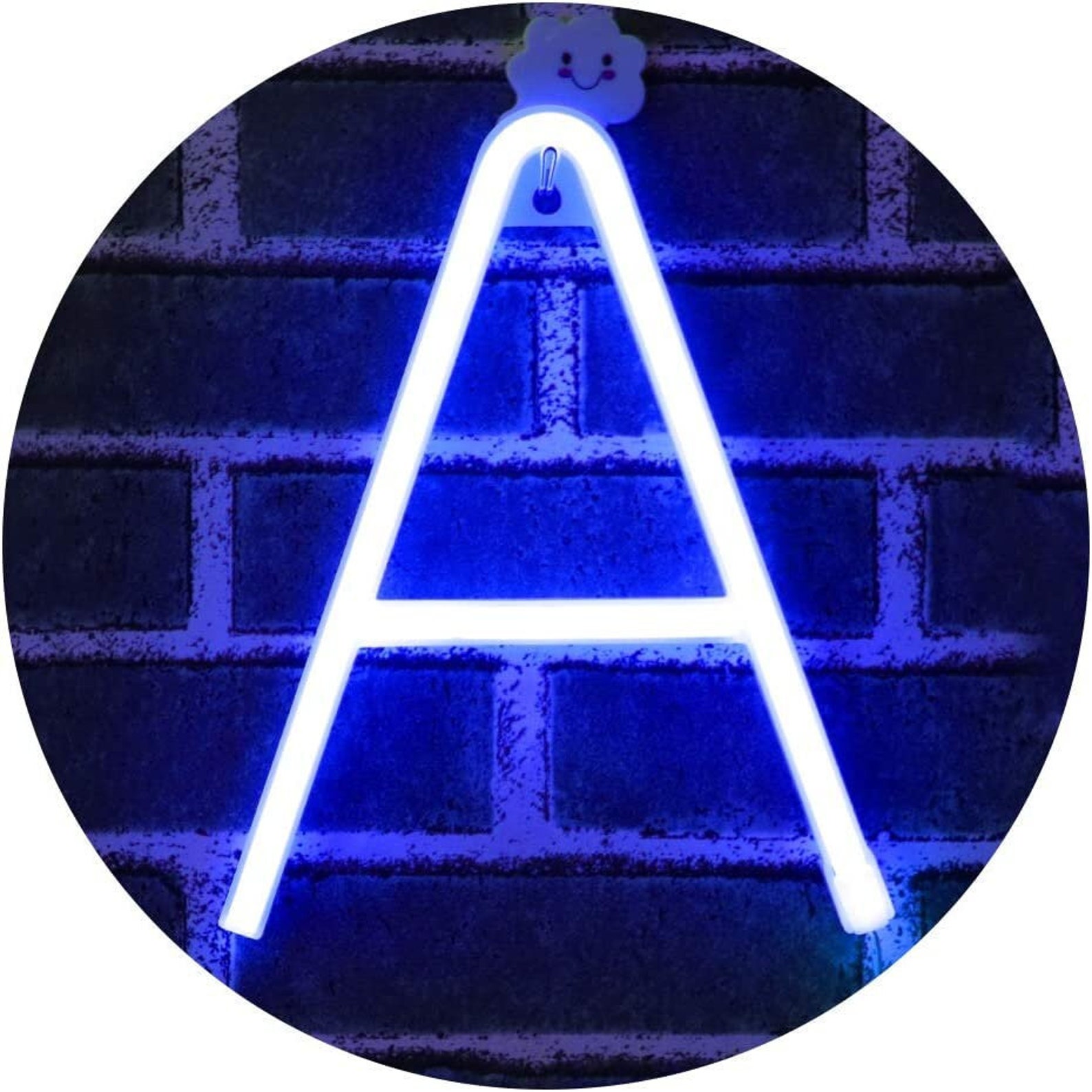 Light up Letters LED Signs, Blue Marquee Letter Lights Wall Decor for ...