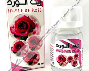 Huile de Rose 100% Pure & Naturelle 30ml