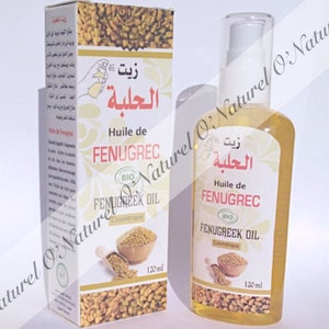 Fenugreek Oil ORGANIC Spray 100% Pure & natural 120ml