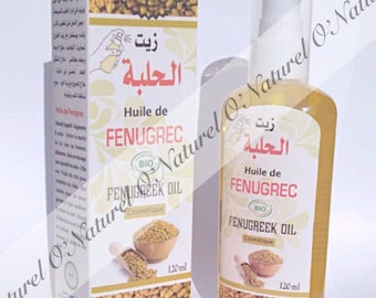 Fenugreek Oil ORGANIC Spray 100% Pure & natural 120ml