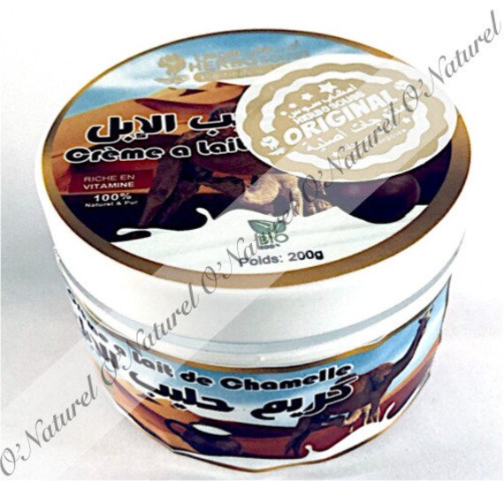 Camel Milk Cream ORGANIC 100 Natural 200g Etsy