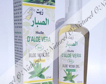 Huile d'Aloé Vera BIO Spray 100% Pure & Naturelle 120ml