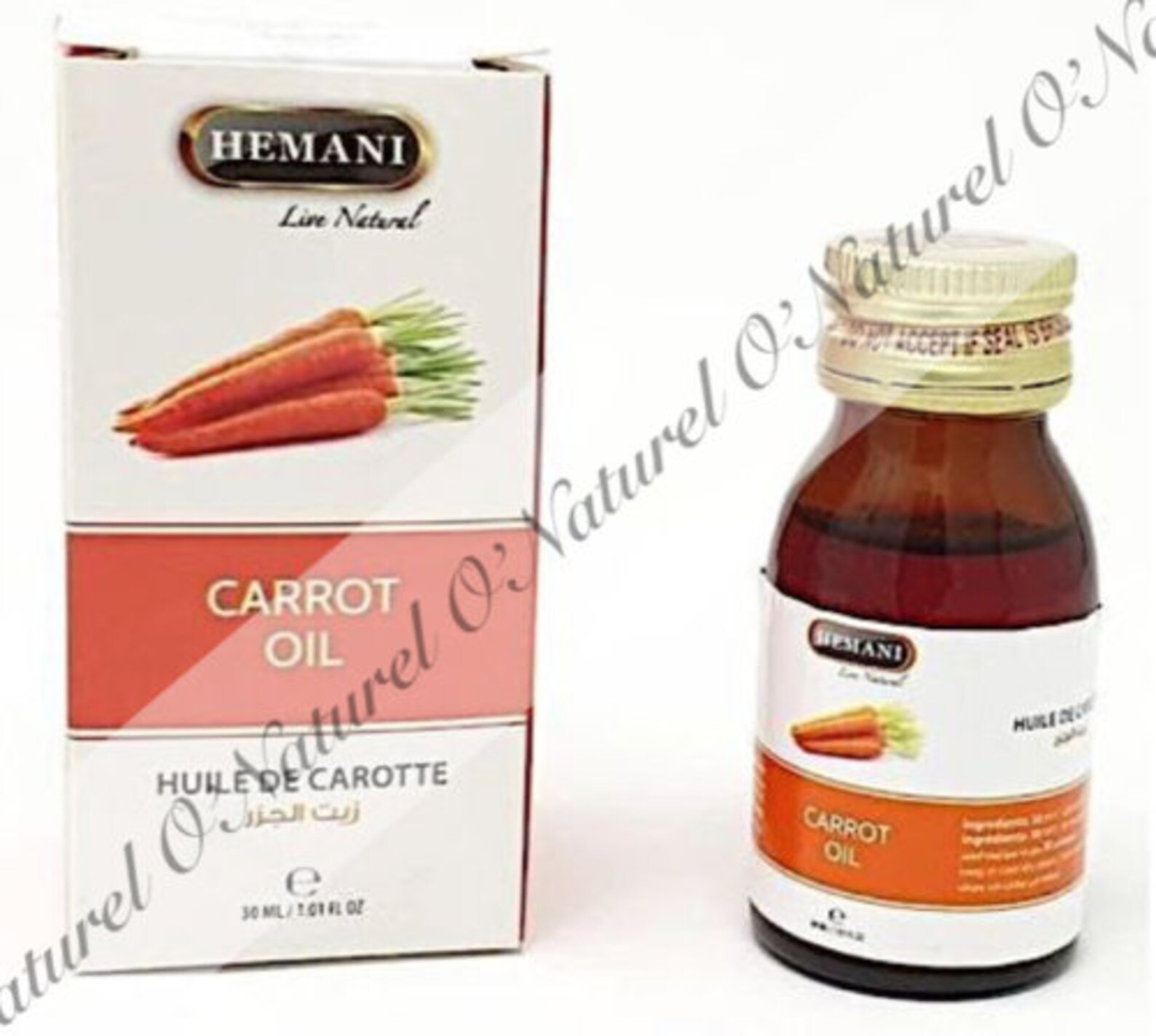 100 Pure Carrot Oil Natural 30ml Etsy