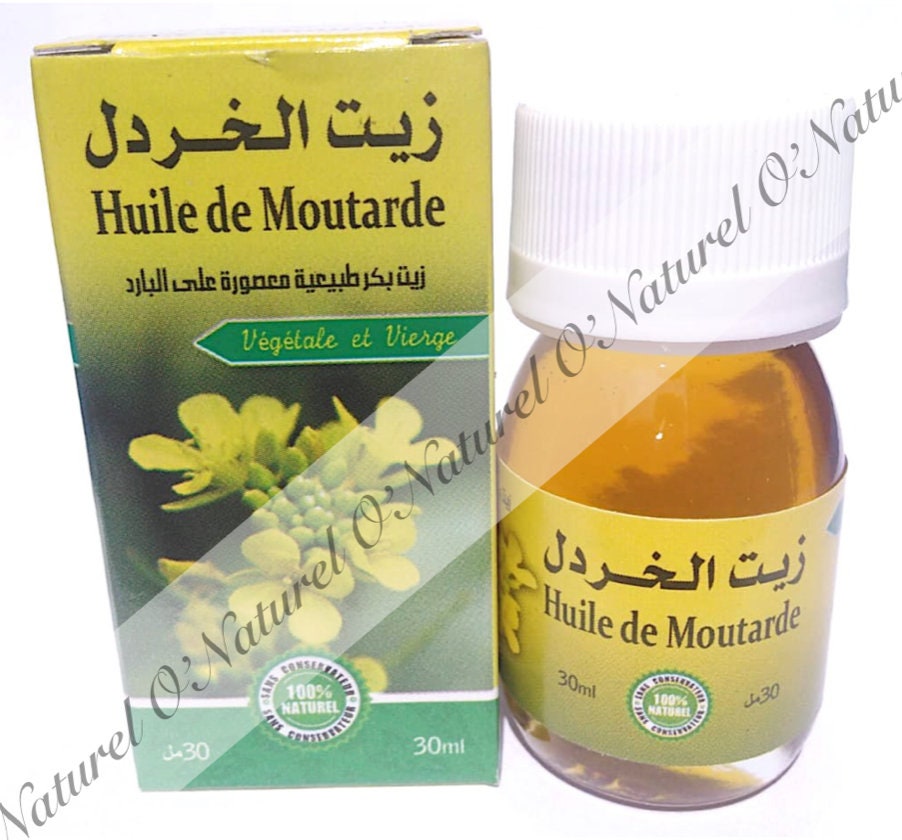 Huile de MOUTARDE 100% PURE 250 ml (Mustard Oil) 