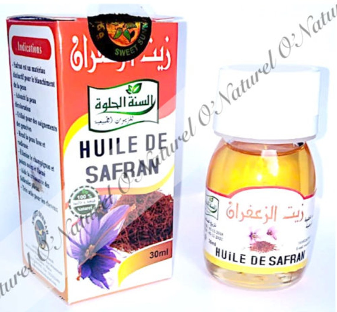 Saffron Oil 100% Pure & Natural 30ml - Etsy