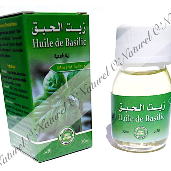 Basil Oil 100% Natural 30ml