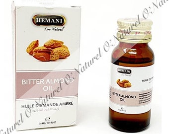 Bitter Almond Oil 100% Pure & Natural 30ml