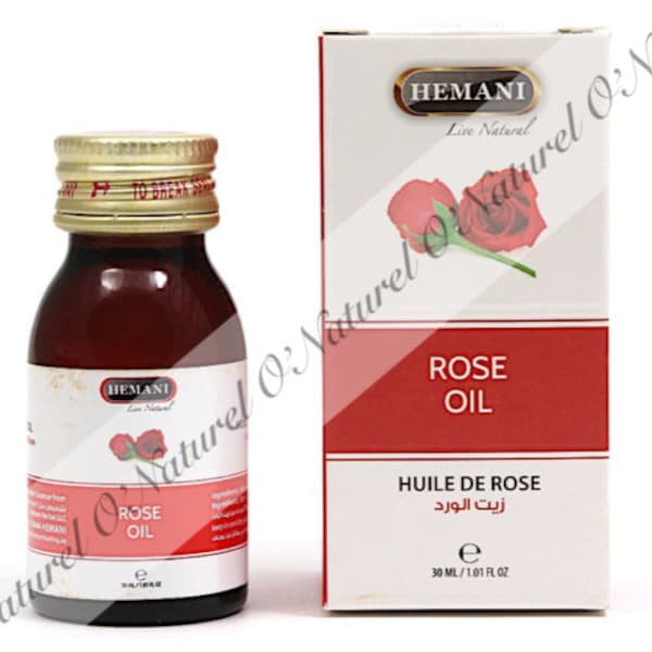 Huile de Rose 100% Pure & Naturelle 30ml