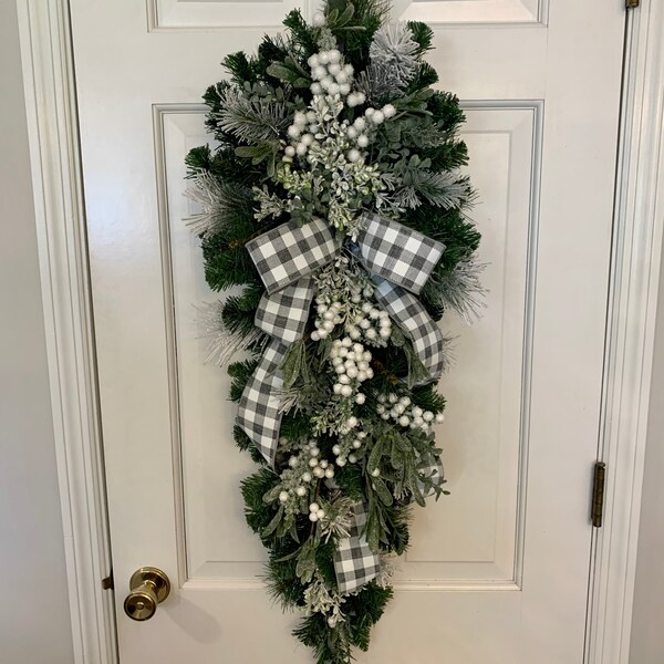 Christmas Swags for Front Door Etsy
