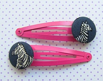 Zebra Children's Hair Clip
