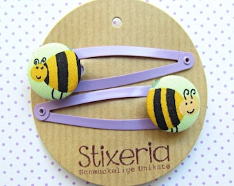 Bee Willy hair clips