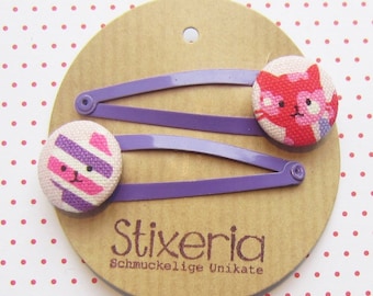 Cats children's hair accessories retro cats