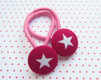 Star Children's Hair Rubber Set PINK ROSA