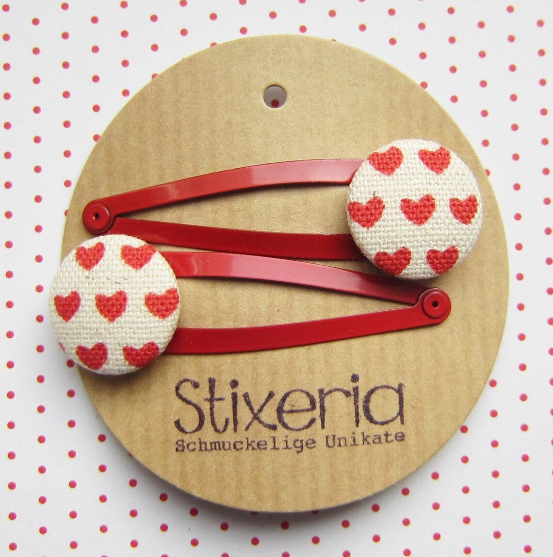 Heart Children's Hair Braces Mini Hearts Etsy