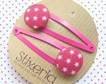 Starlet Hair Clips PINK