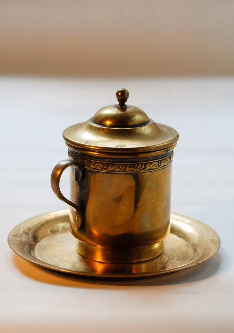 Austrian Vintage Brass Drip Coffee Maker From 1920s Etsy