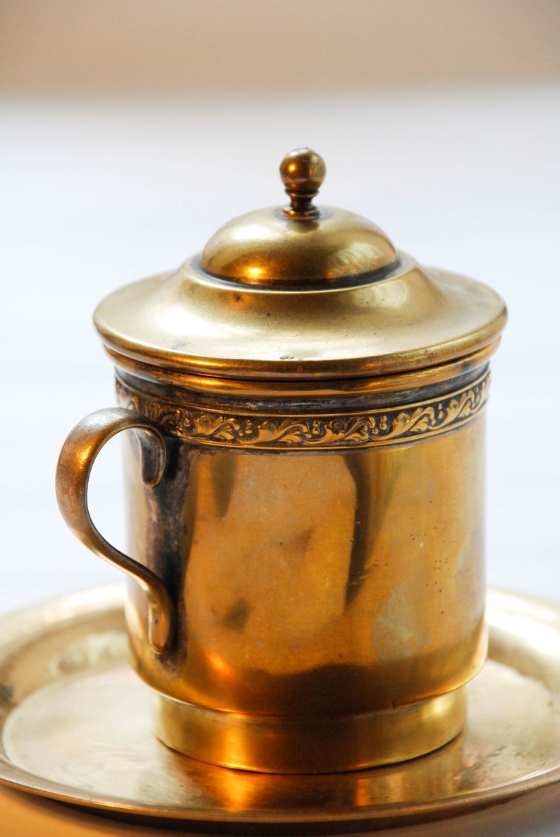 Austrian Vintage Brass Drip Coffee Maker From 1920s Etsy