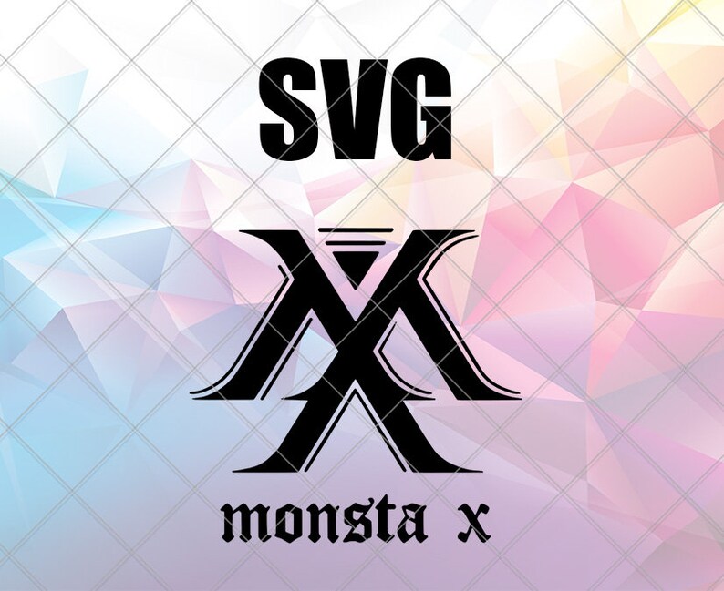 Monsta X logo Digital Download Dxf Svg Pdf Jpeg Png Eps | Etsy