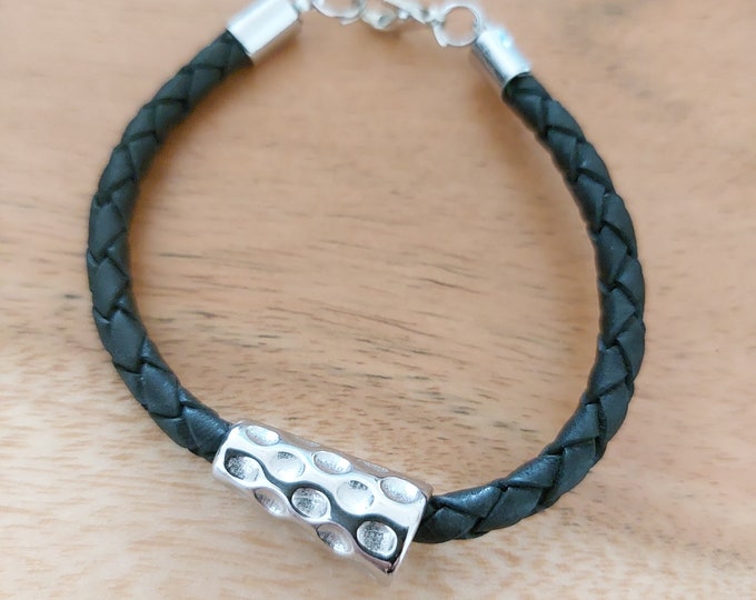 Armband Dubbeglas  21cm gr.large