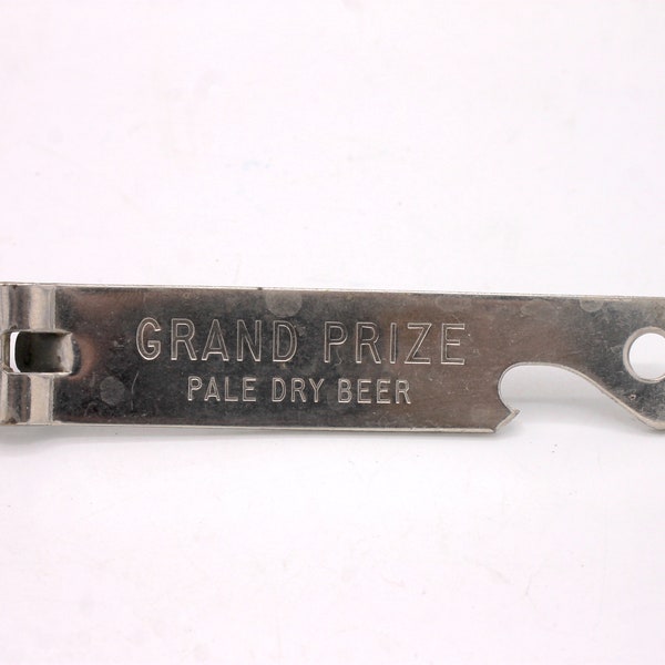 Vintage Grand Prize Pale Dry Beer Bottle Opener