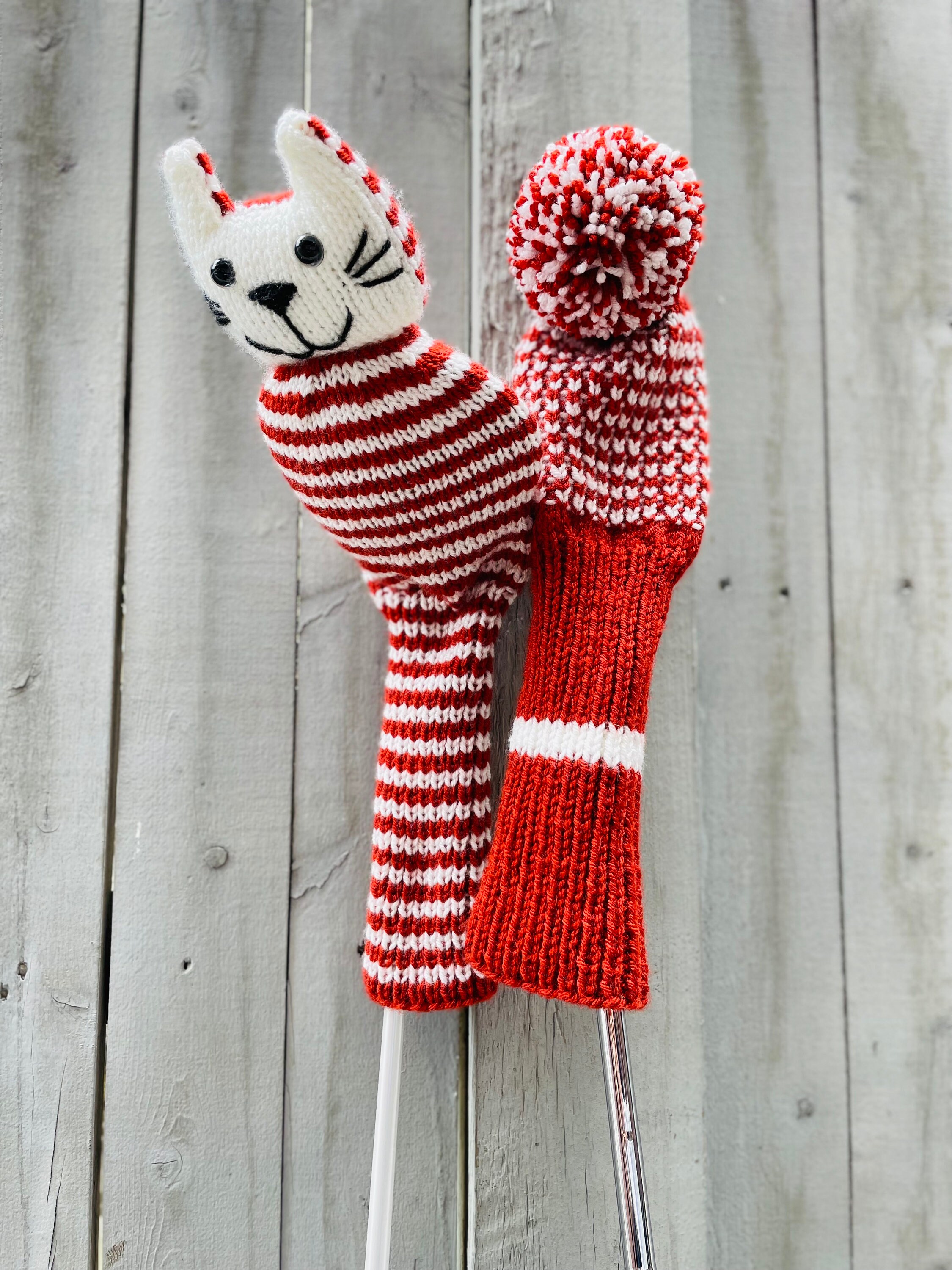 Knitted Golf Club Headcovers Golf Head Covers for Men Driver