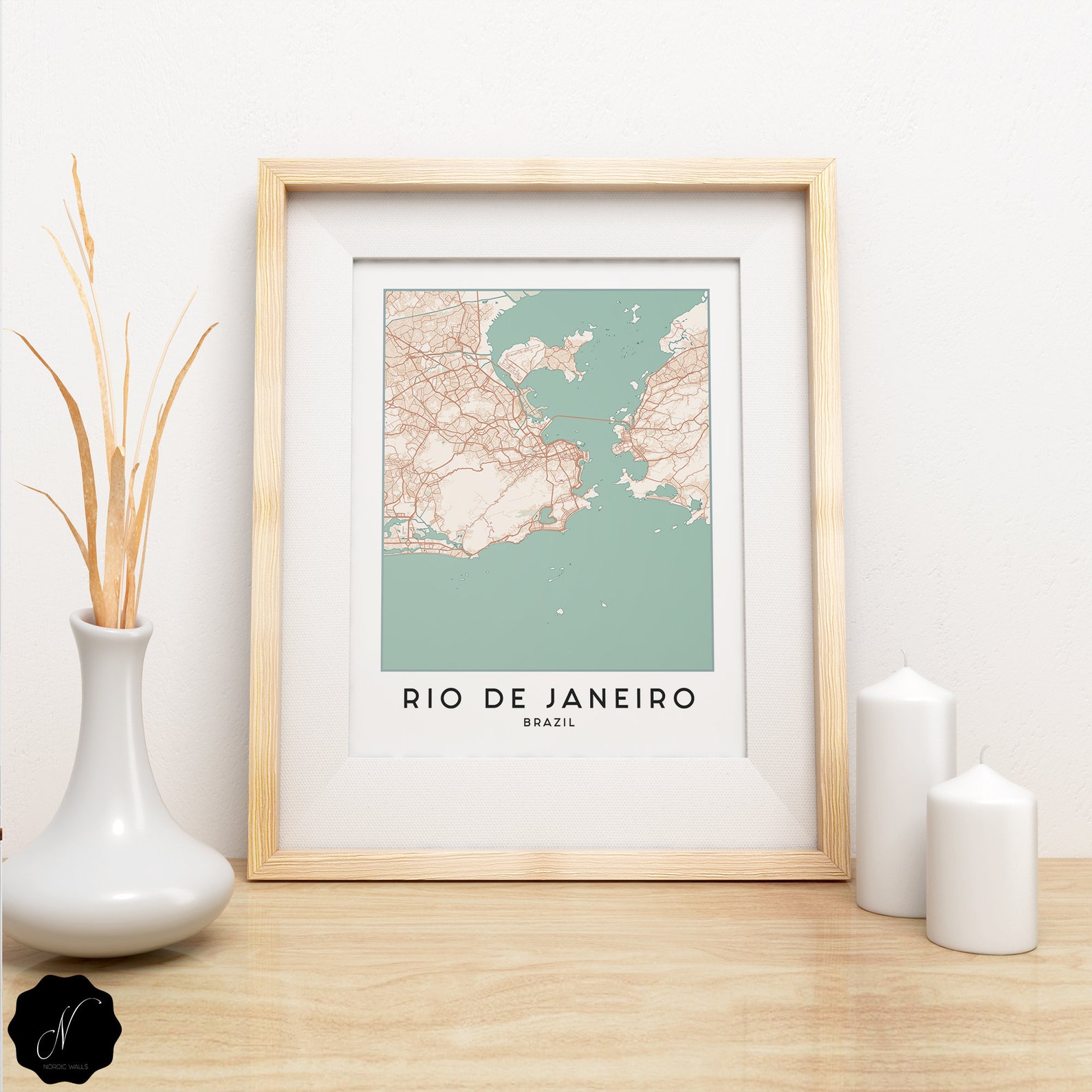 Custom City Map Wall Art, High Quality Printable Map of Any City Map ...