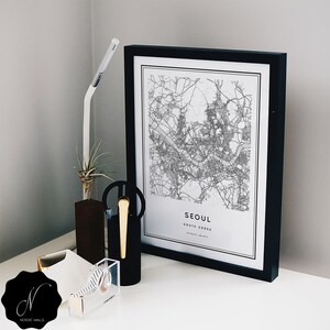 Printable Custom City Map Wall Art, Custom Street Map, Custom Map Wall Art Print, Personalized Map City Map Gift Wall Art Digital Custom Map image 7