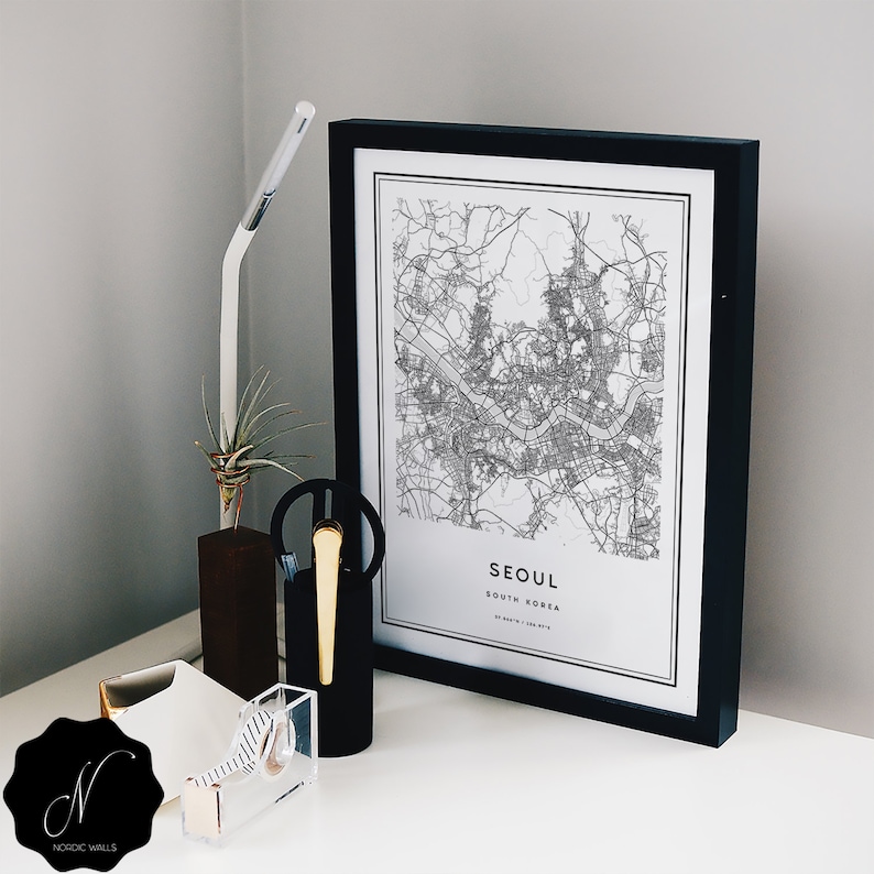 Printable Custom City Map Wall Art, Custom Street Map, Custom Map Wall Art Print, Personalized Map City Map Gift Wall Art Digital Custom Map image 7