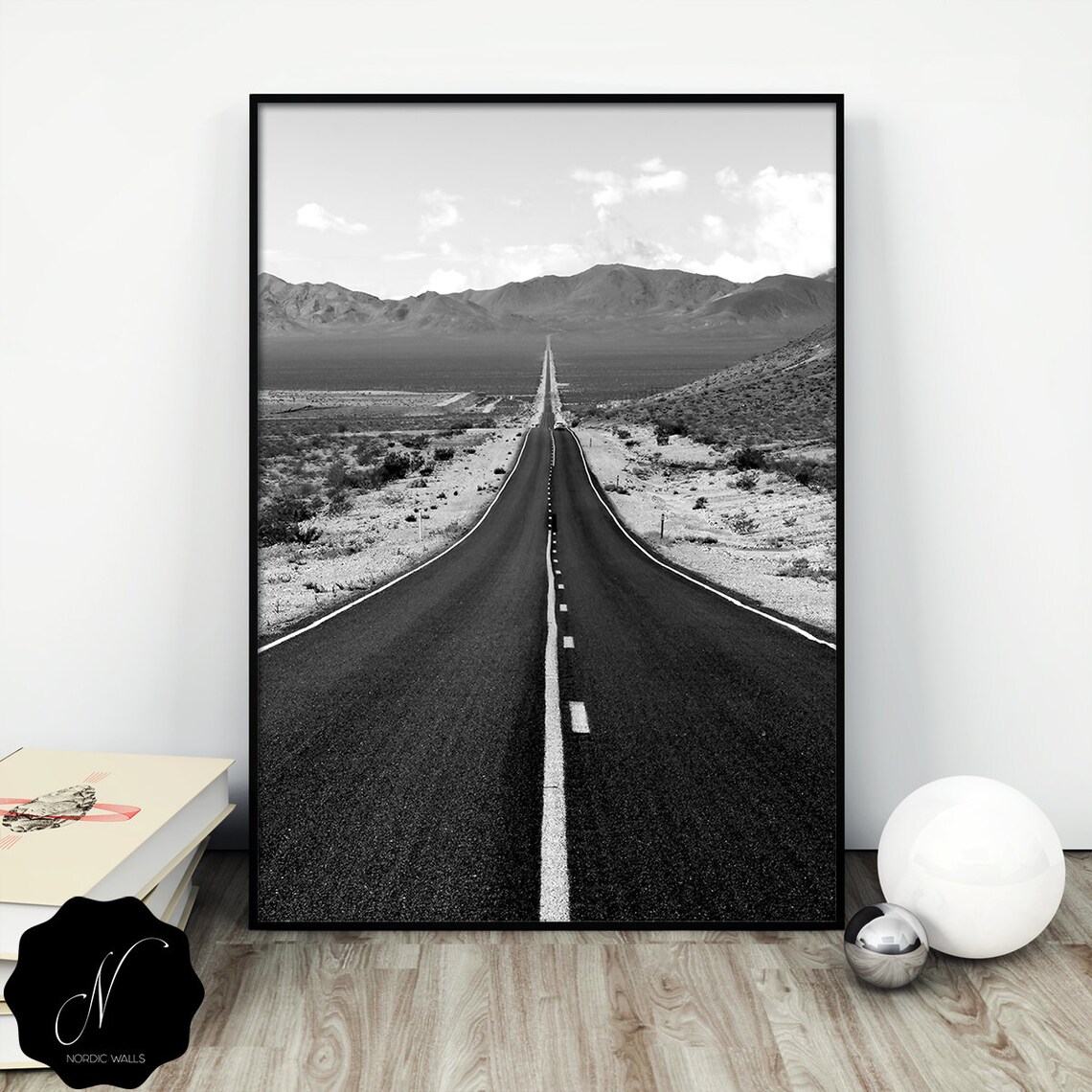 Landscape Wall Art Prints Black And White Art Nature | Etsy