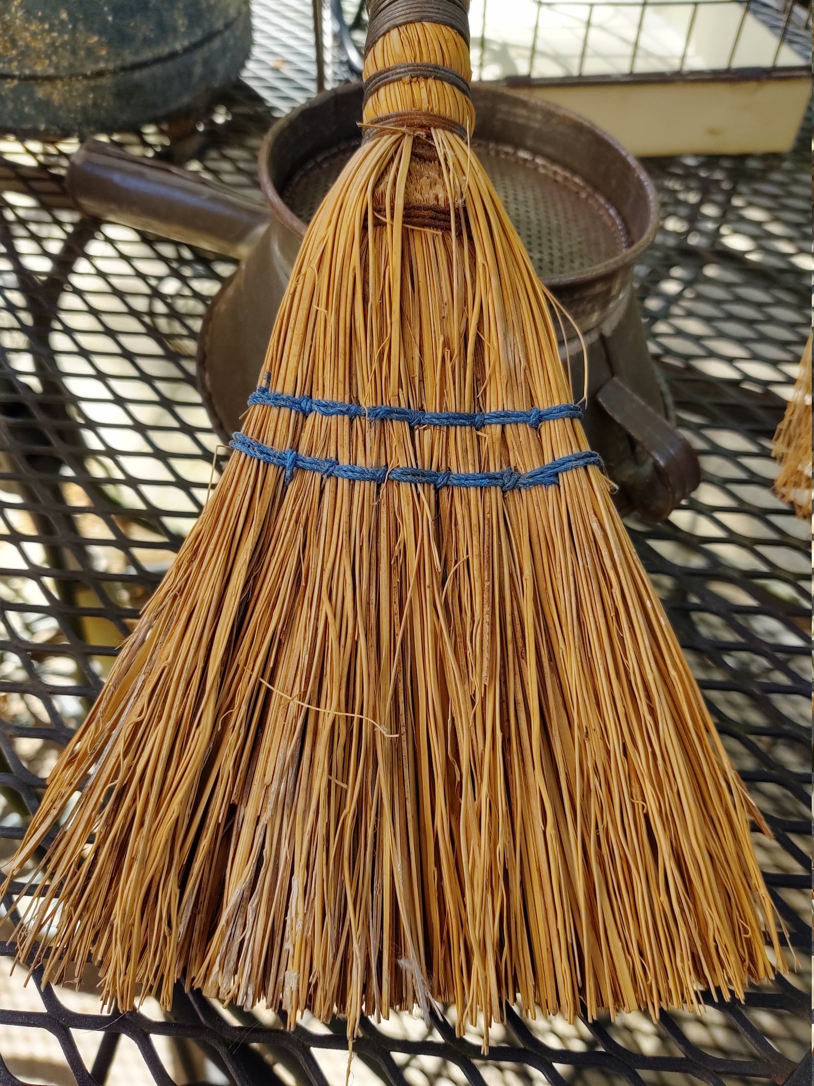 Vintage wisk broom whisk broom old hand broom perfect well Etsy