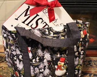 Christmas Gift Bag/Eco-Friendly Reusable Market Bag